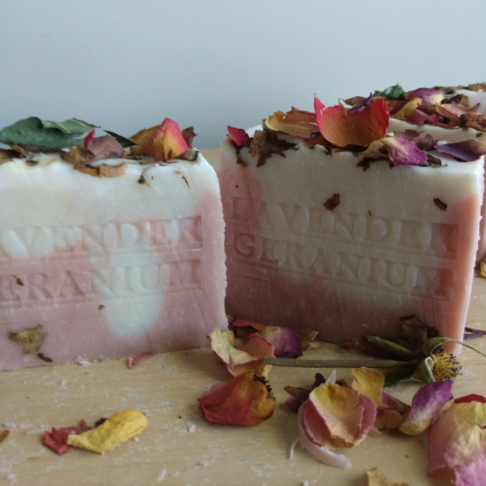 French Lavender Egyptian Geranium Soap