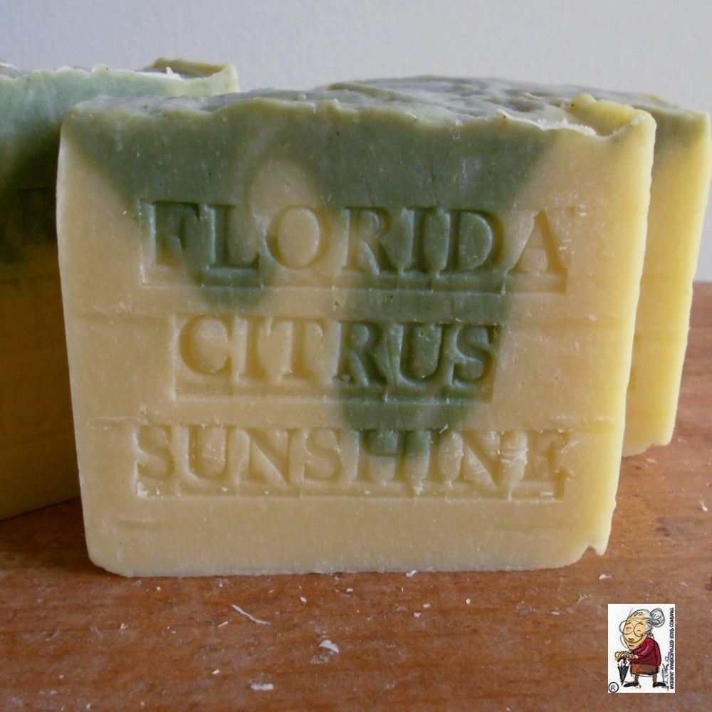Citrus Tangerine Lemon Lime Natural Soap Good for ACNE