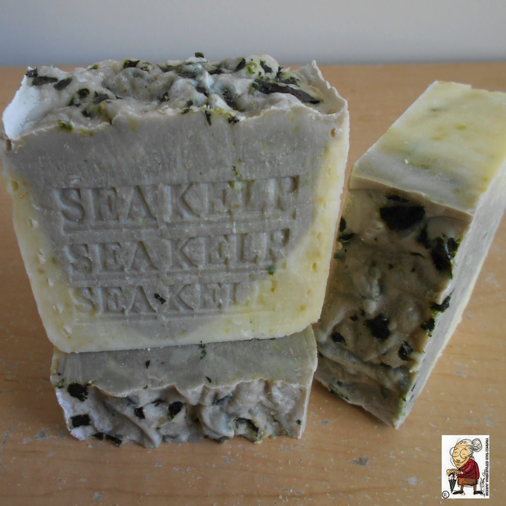 Sea kelp Soap -Skincare  , Artificial Color Free  ,   Paraben Free