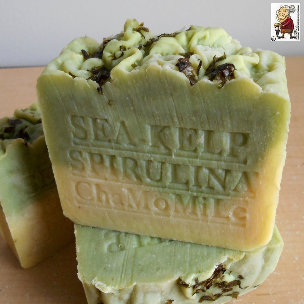 Atlantic Sea kelp Bar Soap - acne and eczema 