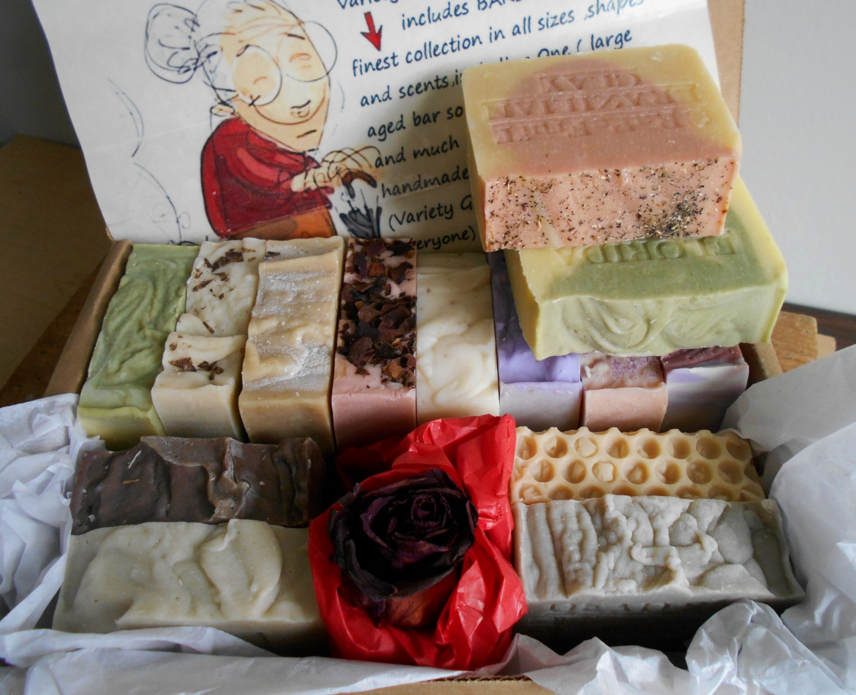 Gift set 12 soaps