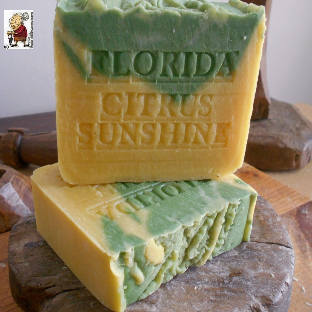 Citrus Tangerine Lemon Lime  Natural Soap 