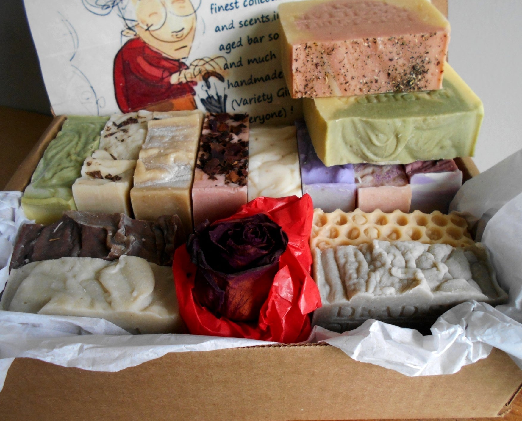 Artisan gift set and gift box