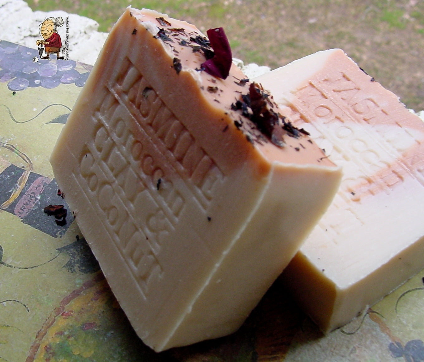 Beauty Soap Jasmine Coconut Milk Clay and Pink  Sea Salt 