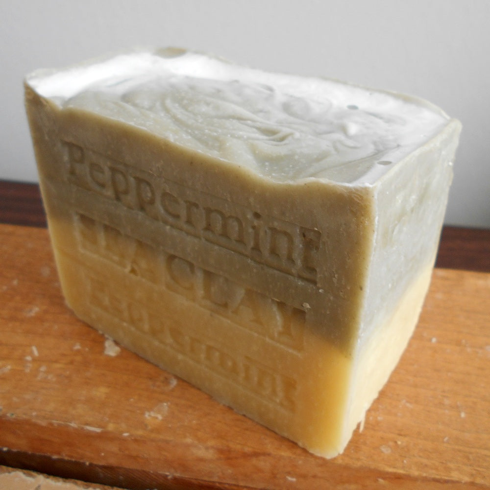 Peppermint Soap with Sea Clay Aged Limited Edition