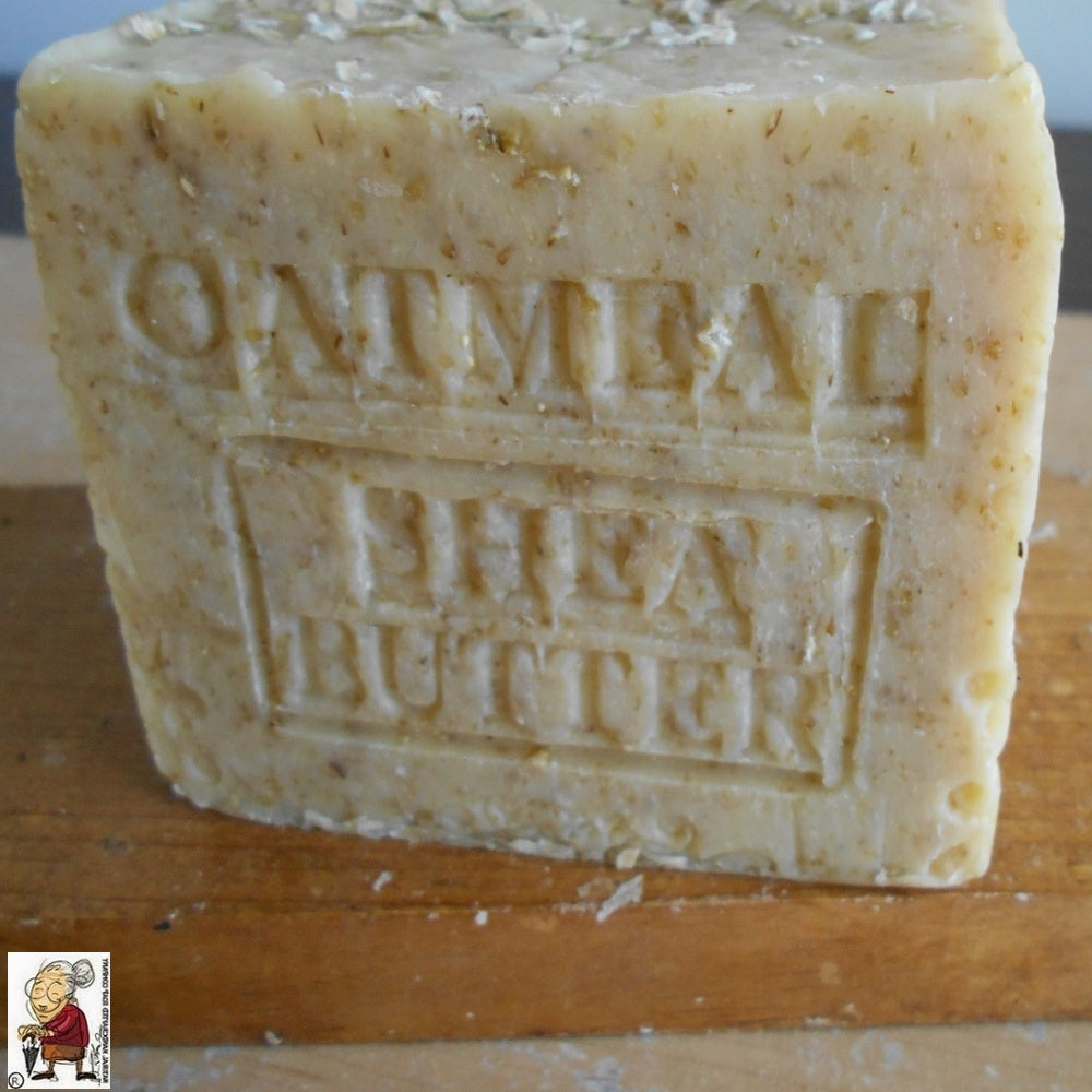 Organic Oatmeal Soap Unscented Soap - Eczema