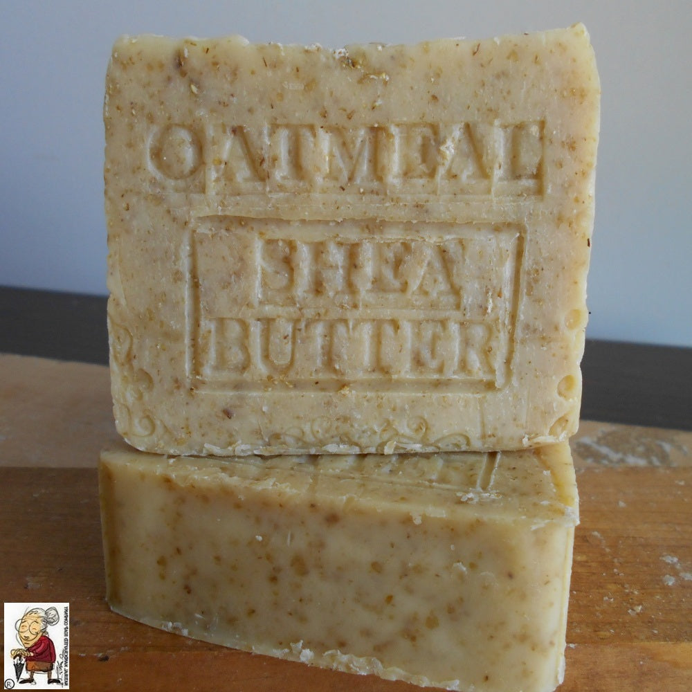 Organic Oatmeal Soap All Natural with Organic Shea Butter