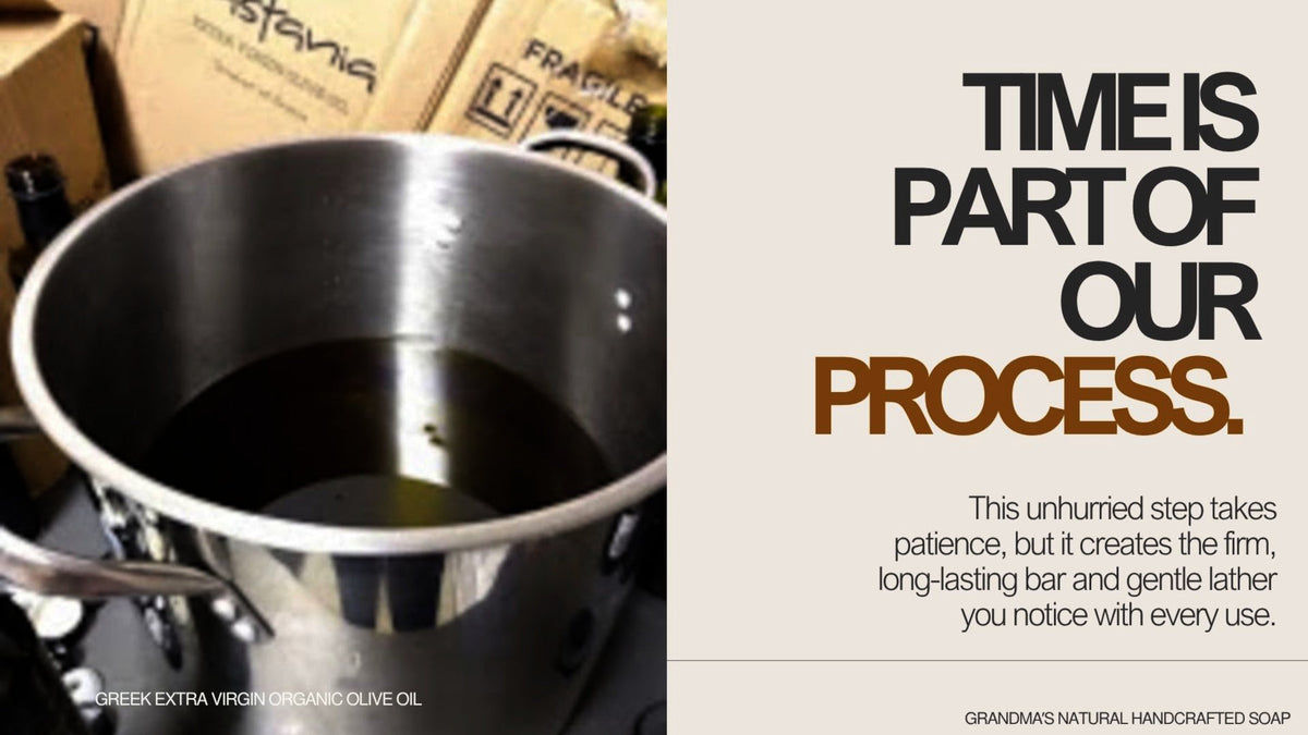 time part of the process -olive oil 