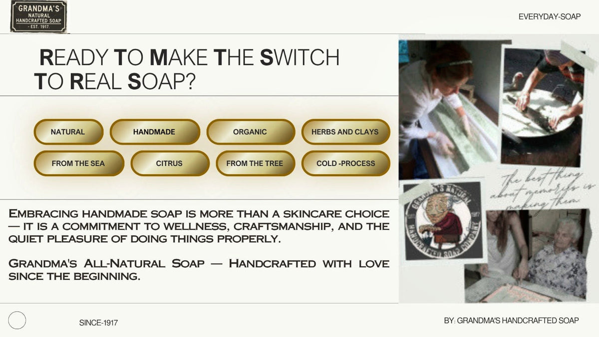 Crafting Artisanal Grandma Soap