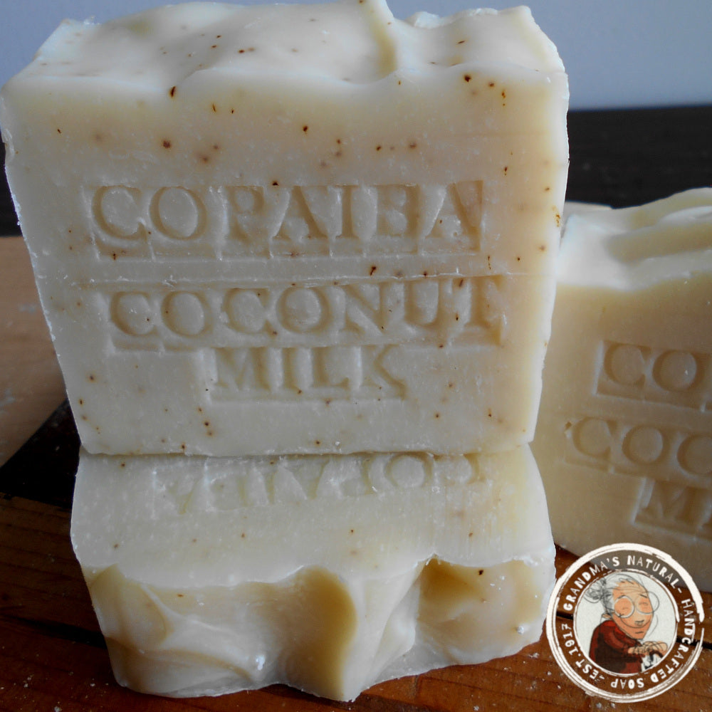 Brazilian Copaiba Handmade Soap with Coconut Milk