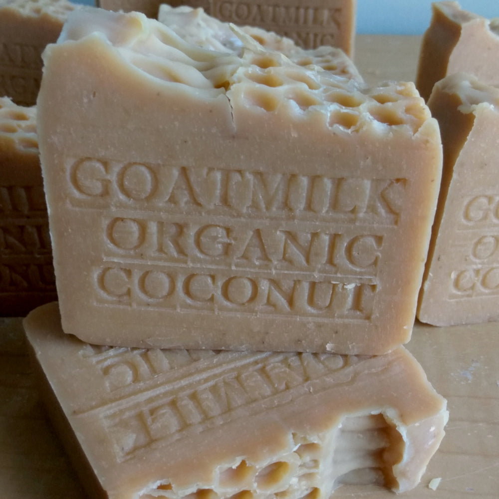 Goat Milk and Organic Coconut Milk Soap