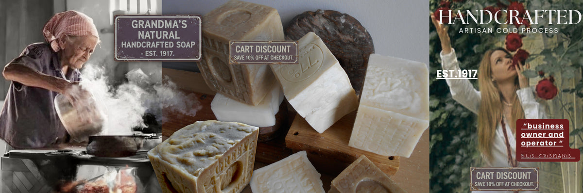 Grandma's Natural Handcrafted Soap- Handmade Cold Process – Grandmas ...