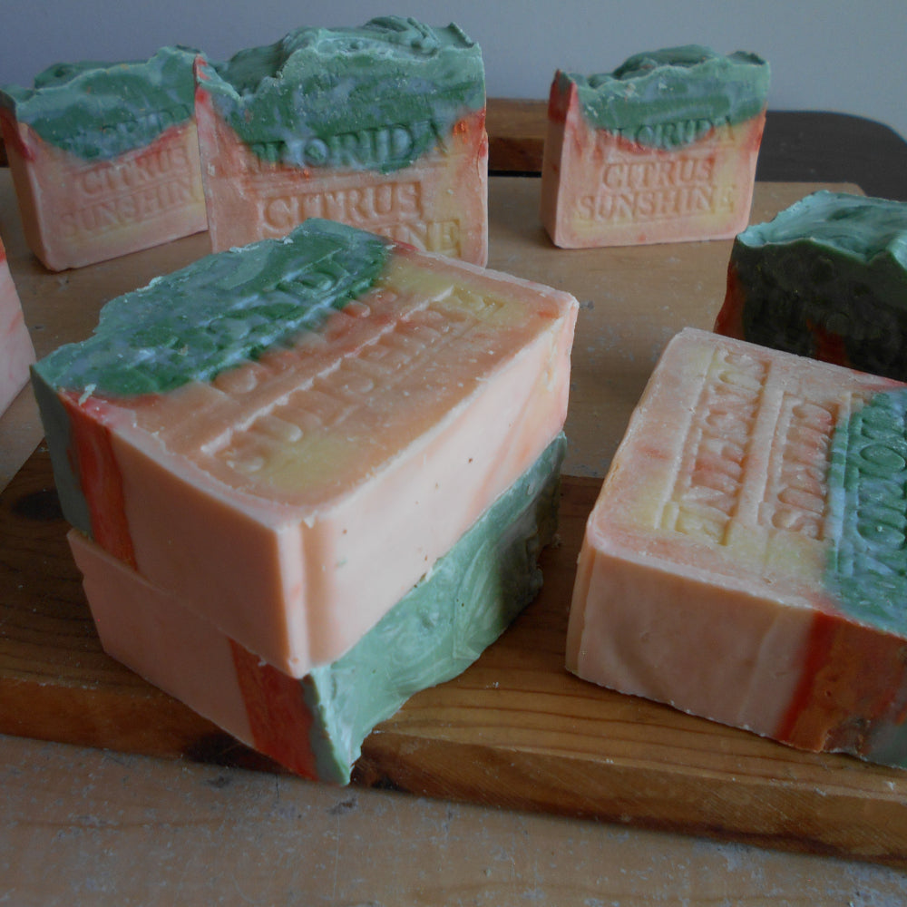 Florida  Citrus Orange Tangerine Soaps 