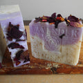 Handcrafted Natural French Provence Lavender Rose Soap