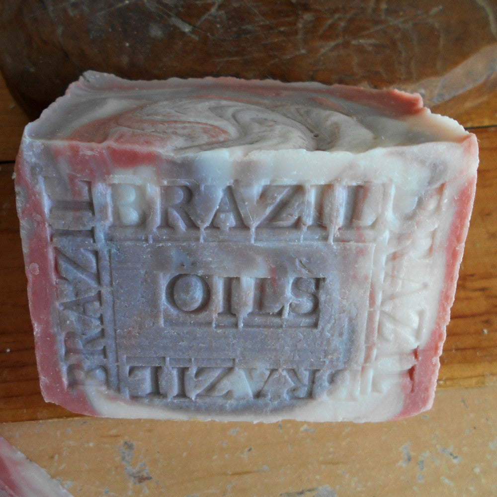 Aged Limited Edition Brazilian Oil's Natural Soap- with Brazilian Oils and Lot's of Brazilian Acai Berry Bar Soap .