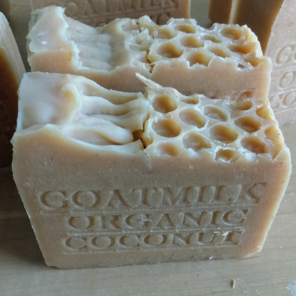 Goats and coconut milk soap - acne - dry skin - face and body milk soap 