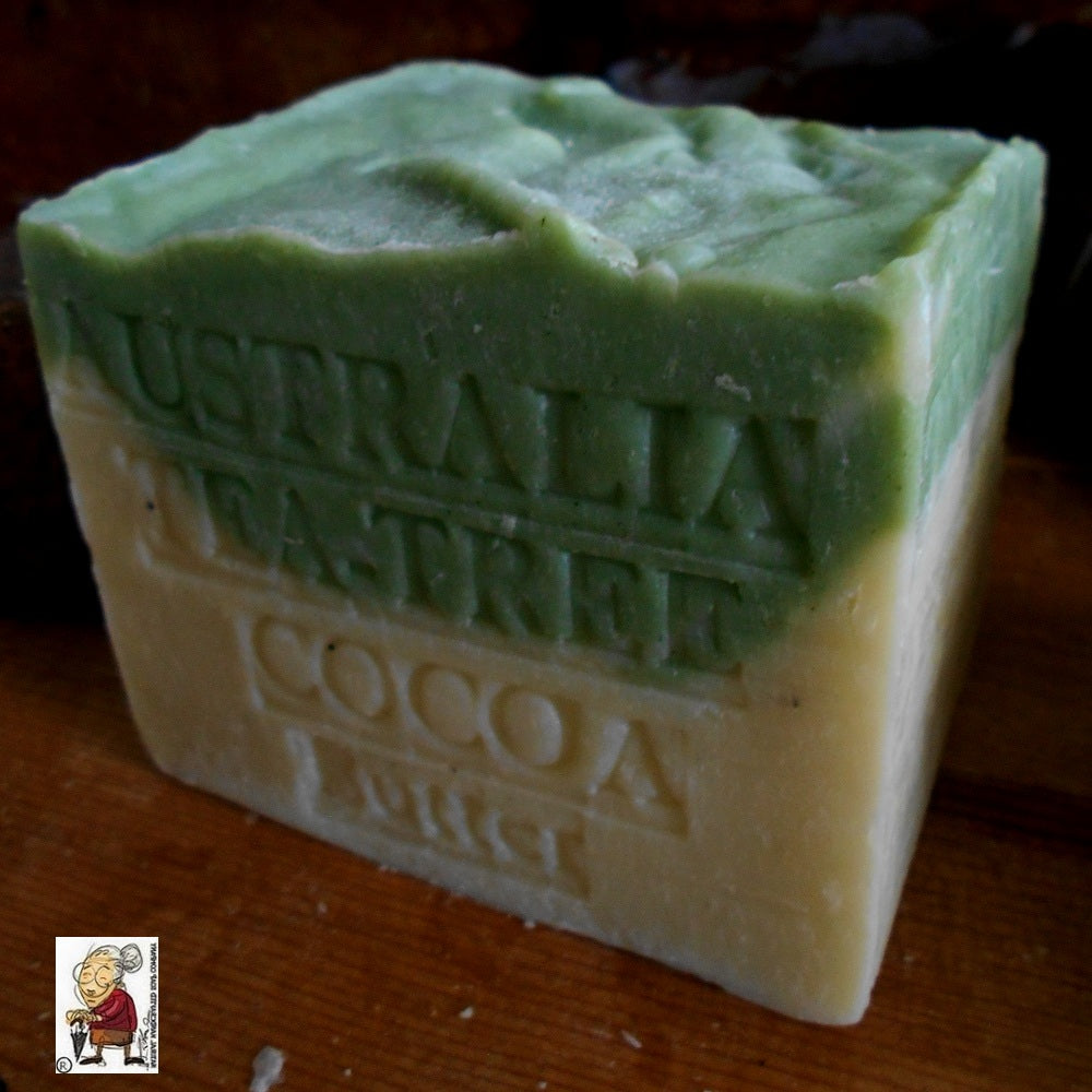 Tea tree soap - helps prevent spots, acne, pimples, and zits