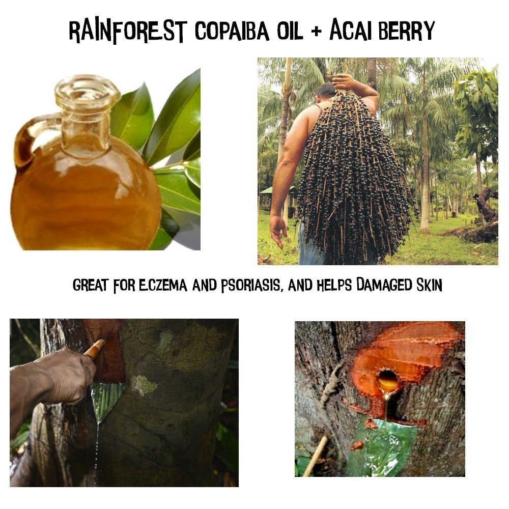 Amazon Rain Forest Ingredients Oils Plants Acai Copaiba