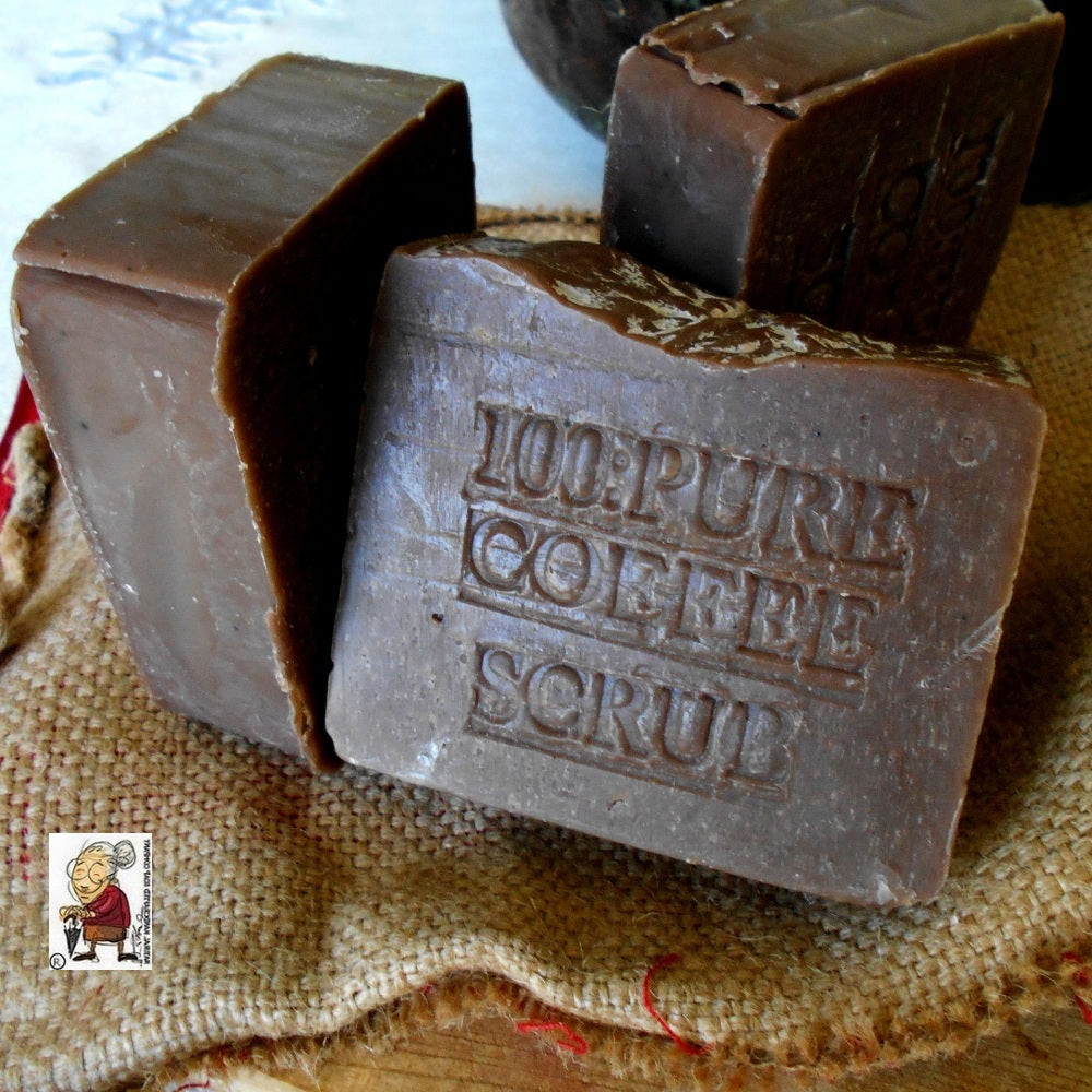 Handmade Soap Brazilian Coffee with Cocoa Butter Grandmas All Natural