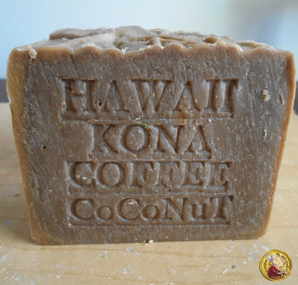 Google Hawaiian Kona-Coffee and Organic Coconut Milk Soap Bar