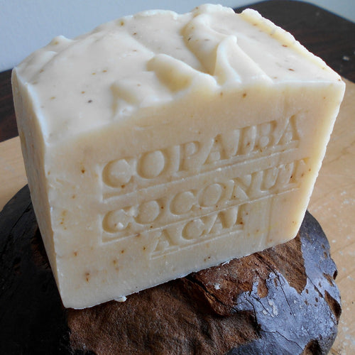 Aged Rainforest Copaiba with Coconut Milk Soap 12 OZ. 36 Bar Soap Aged Large Bars Grandmas All Natural Soap