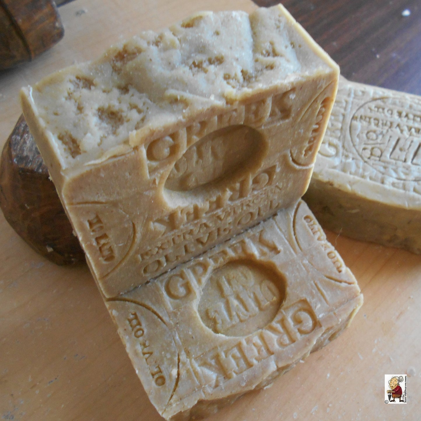 Olive oil makes a hard, long lasting soap with sea salt is good for acne 