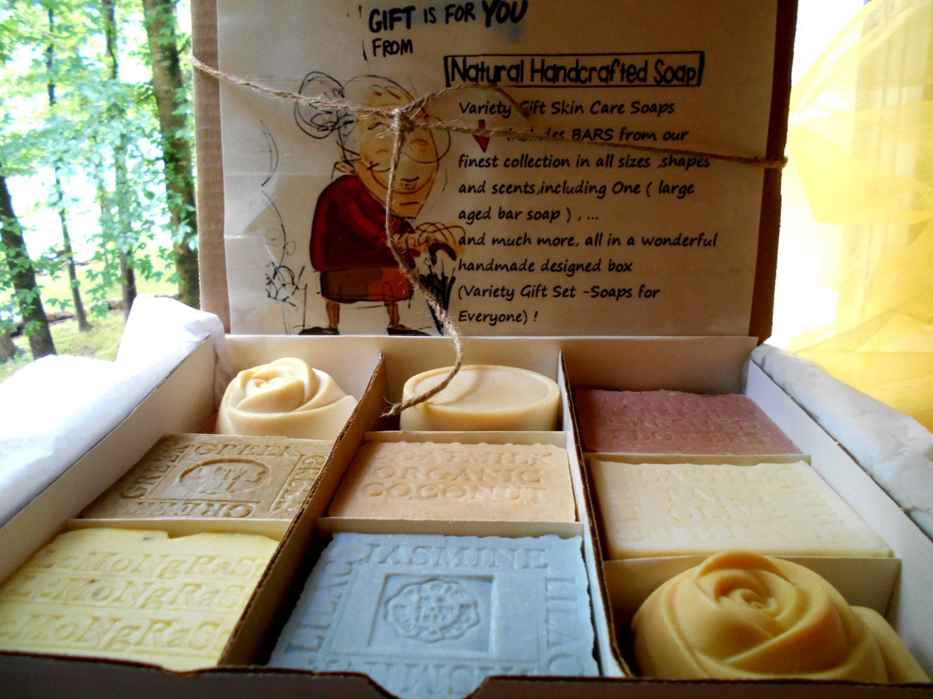Soap Gift Set Handmade Artisan Natural