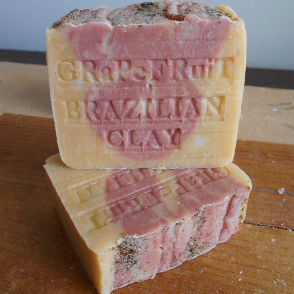 African Grapefruit Soap with tangerine butter