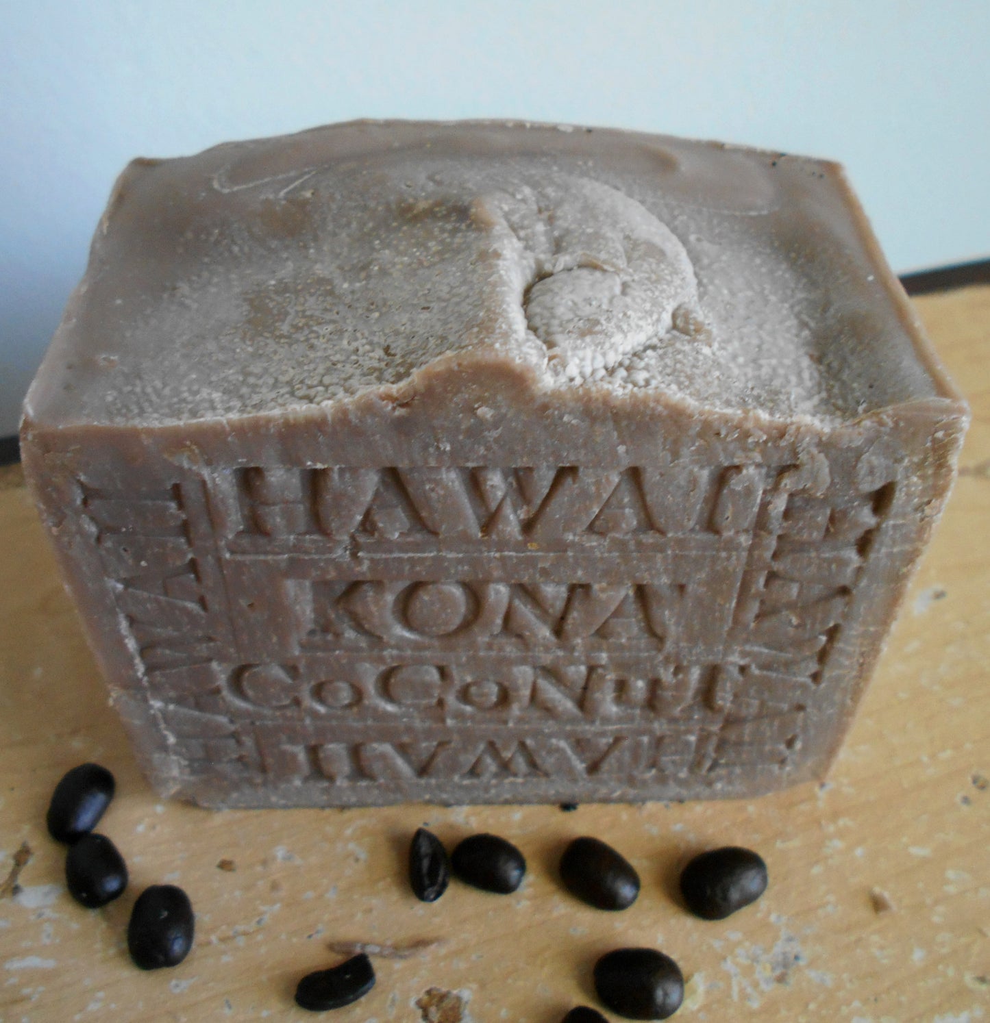 Hawaiian Kona Coffee Soap  and Organic Coconut Milk 11 Oz.