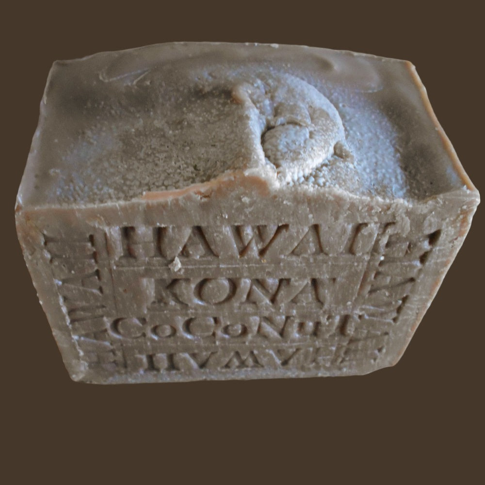 Hawaiian Kona Coffee Soap  and Organic Coconut Milk 10-OUNCE