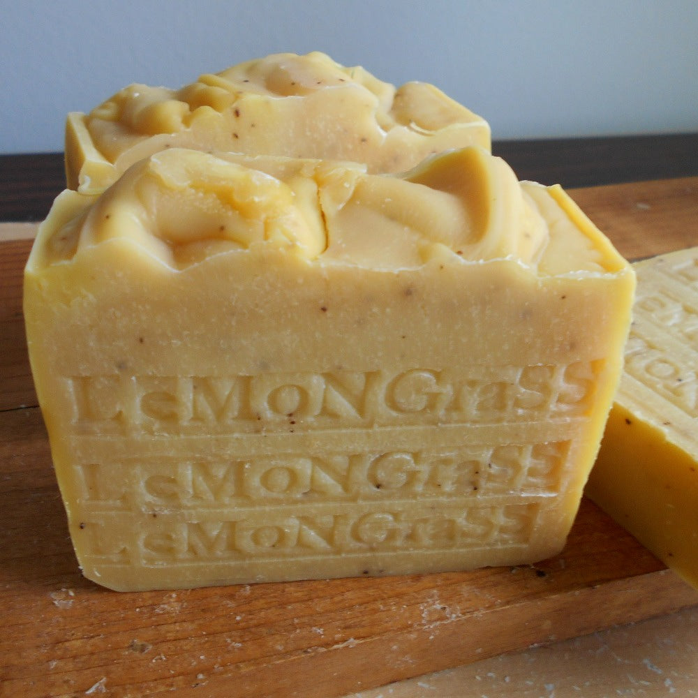 Lemongrass Soap with Cocoa Butter