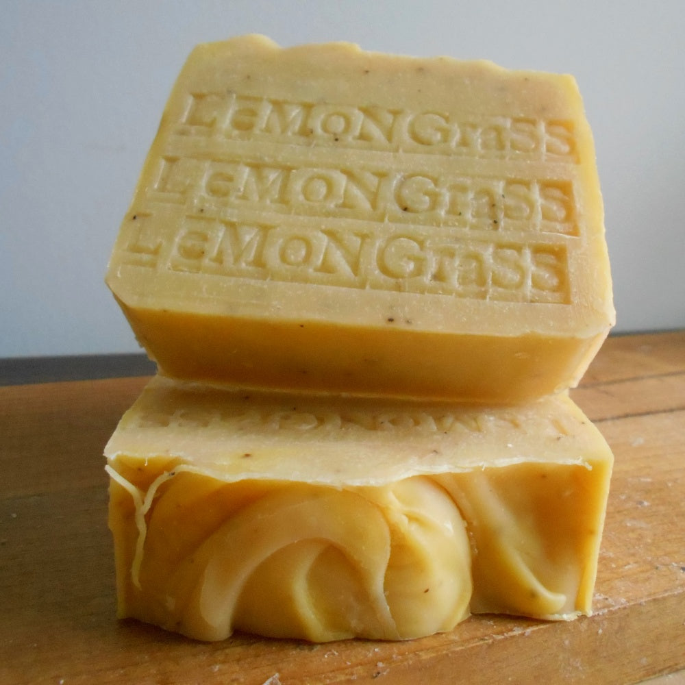 Lemongrass Soap with Cocoa Butter Handmade