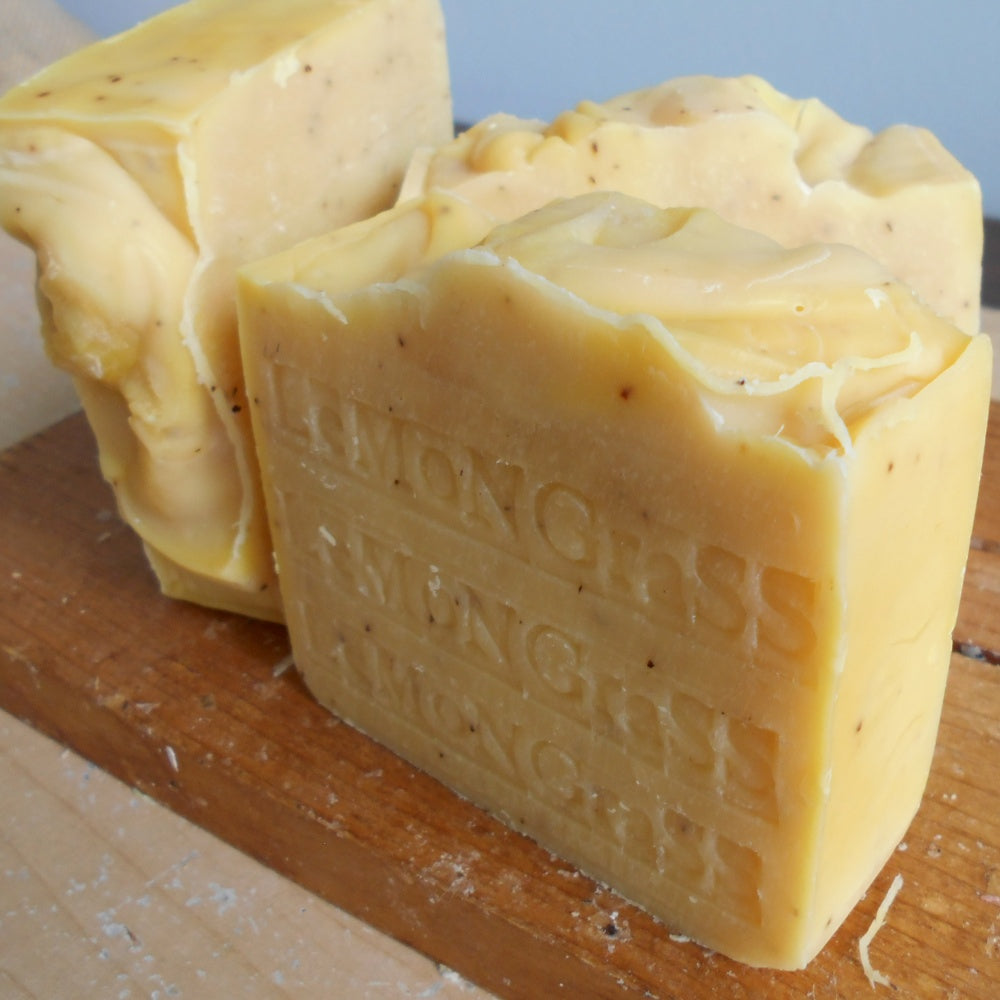 Lemongrass Soap with Cocoa Butter Handmade