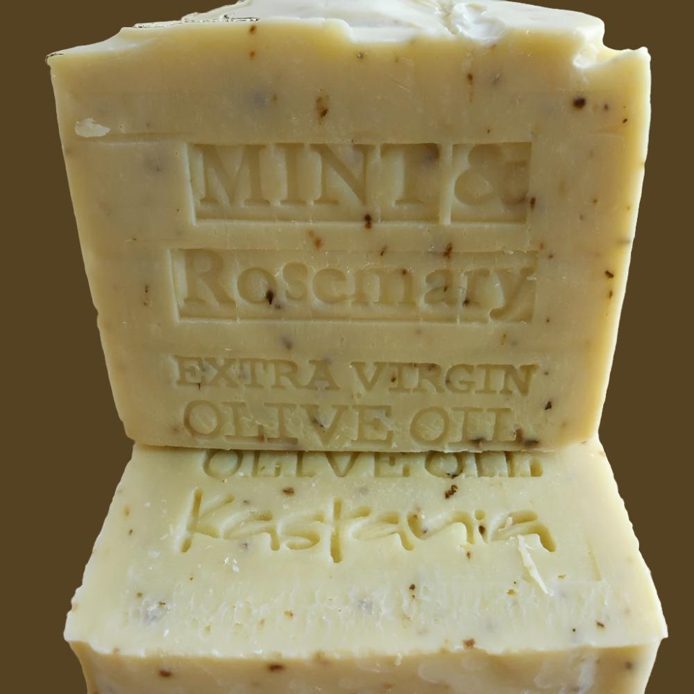 Mint and Rosemary natural handcrafted soap 