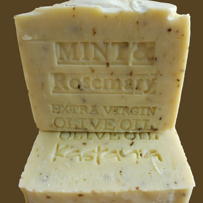 Mint and Rosemary natural handcrafted soap 