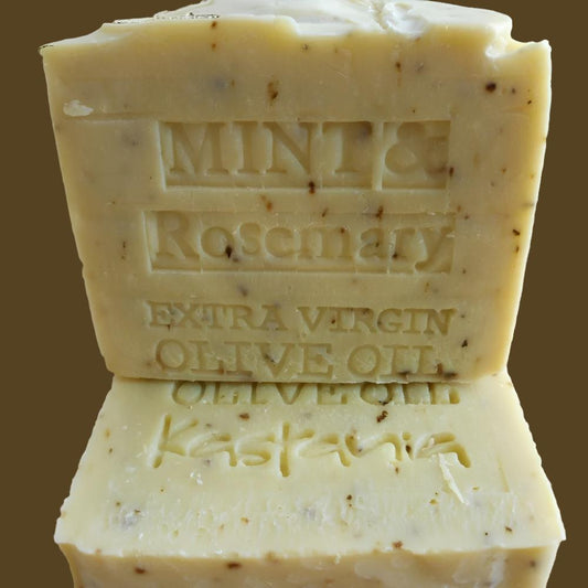 Mint and Rosemary natural handcrafted soap 