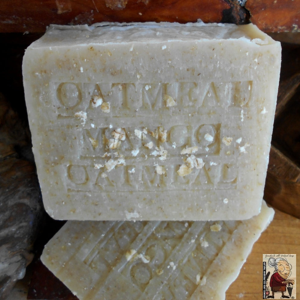 Organic Oatmeal Soap with Mango Butter Fragrance Free