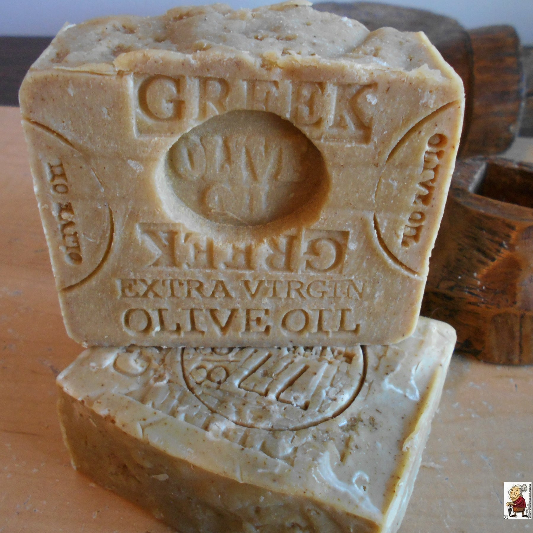 Olive oil soap -Grown in the mountain of Southern Greece