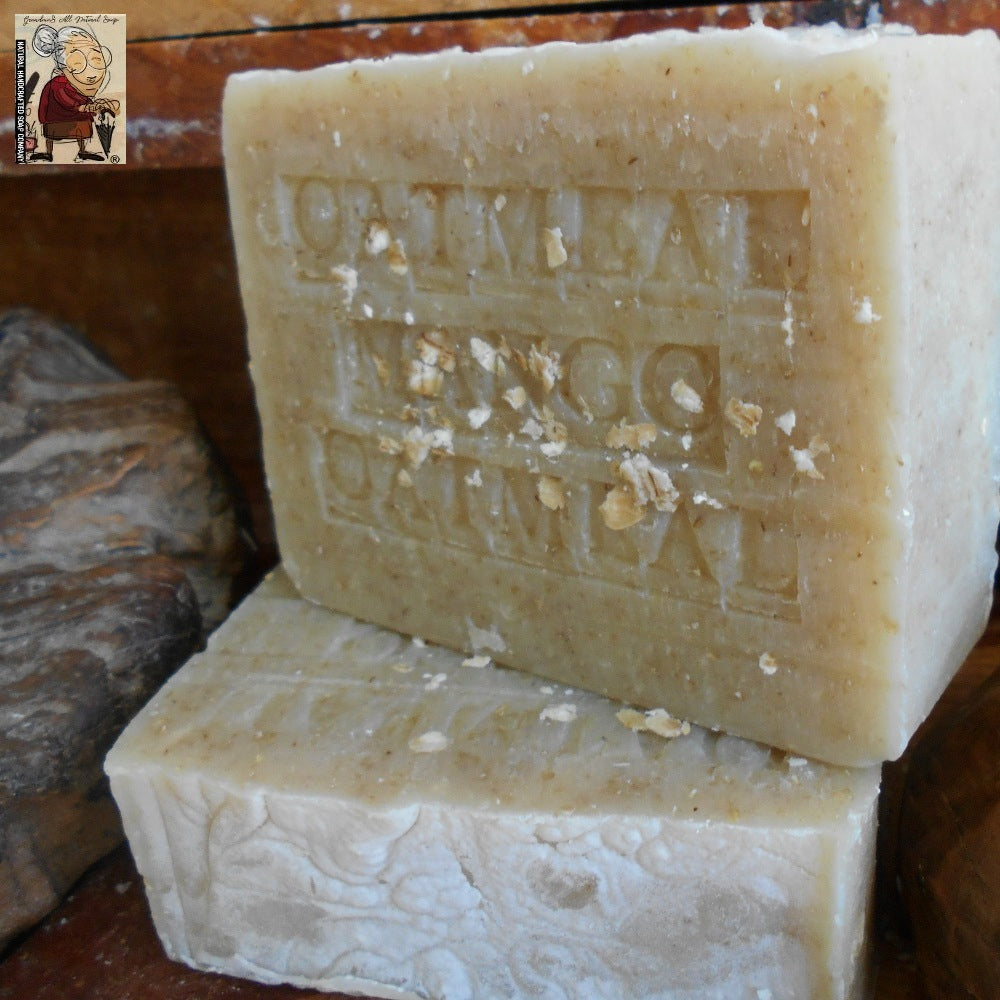 Organic oatmeal mango butter - acne soap 