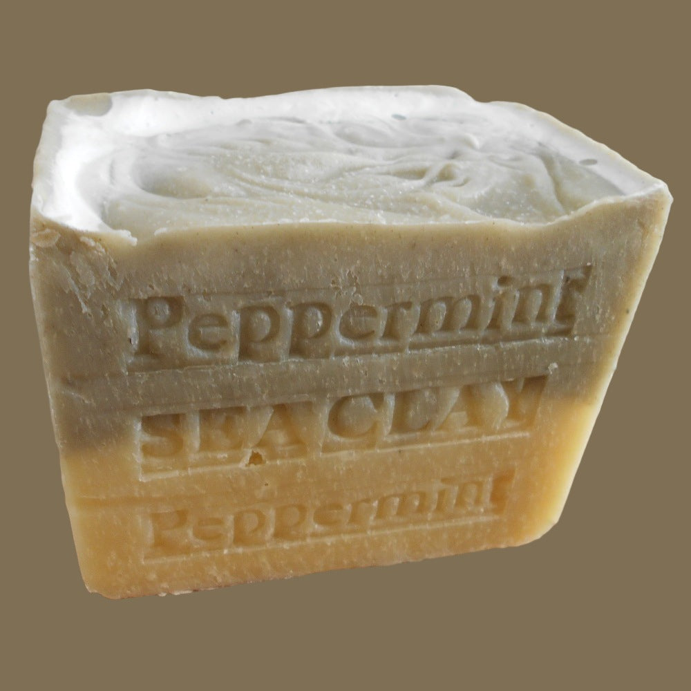 Peppermint Soap with Sea Clay Aged Limited Edition