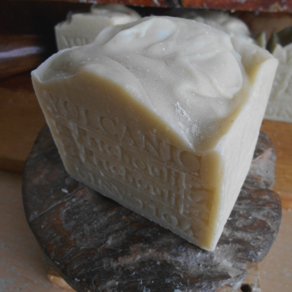 Volcanic ash eczema, psoriasis natural soap